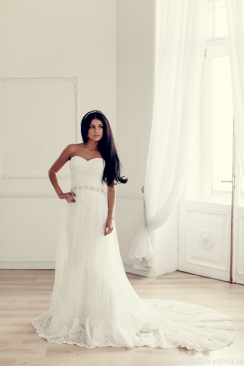 Свадебное платье Агнес http://www.vesnawedding.ru/katalog-svadebnyh-platev/svadebnoe-plate-agnes