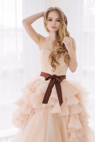 Свадебное платье Валенсия Лайт Кофе