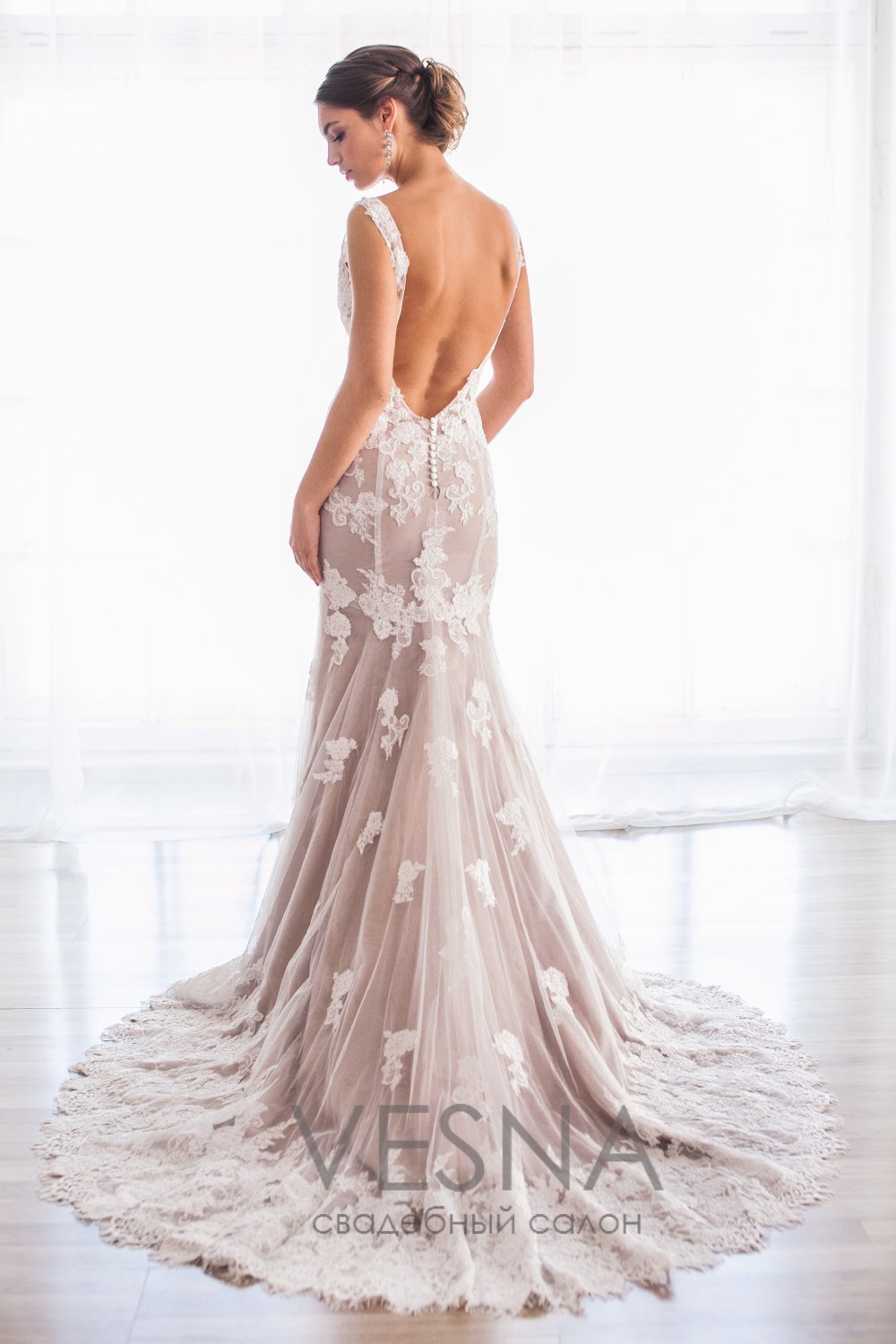 Свадебное платье "Антибис"