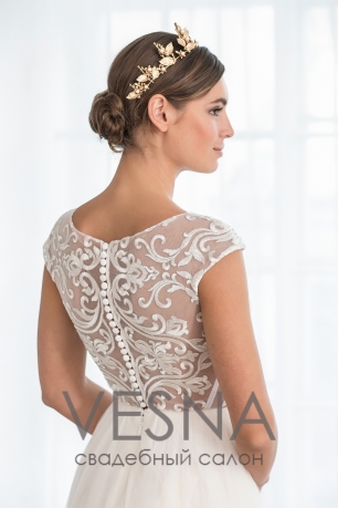 Свадебное платье "Маркиза", салон "Весна"
