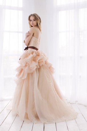 Свадебное платье Валенсия Лайт Кофе