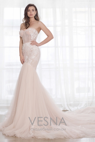 Свадебное платье "Жильберта". Свадебный салон "Весна"