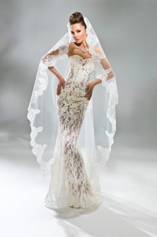 Кружевное платье для роковох красавиц