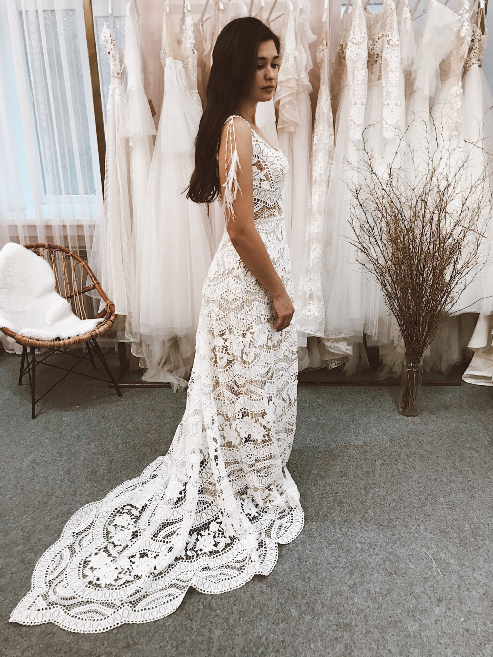 Свадебное платье Sirin в стиле бохо