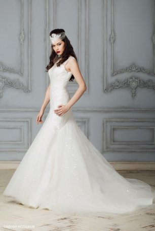 Роскошное свадебное платье