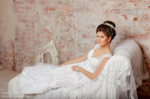 Белое платье невесты