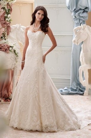 Облегающее платье невесты