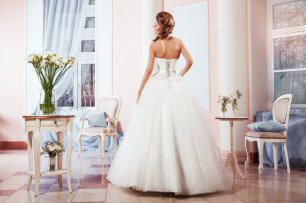 Пышное свадебное платье