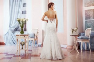 Роскошное платье силуэта Русалка