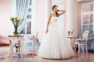 Сказочное свадебное платье