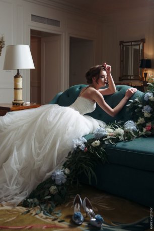 Пышное свадебное платье Вера Вонг из коллекции White