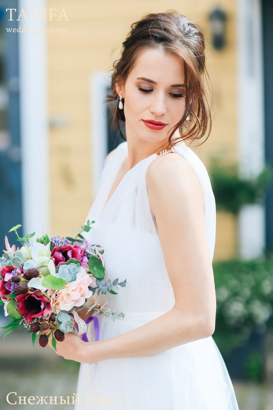 Свадебное платье "Снежный опал"