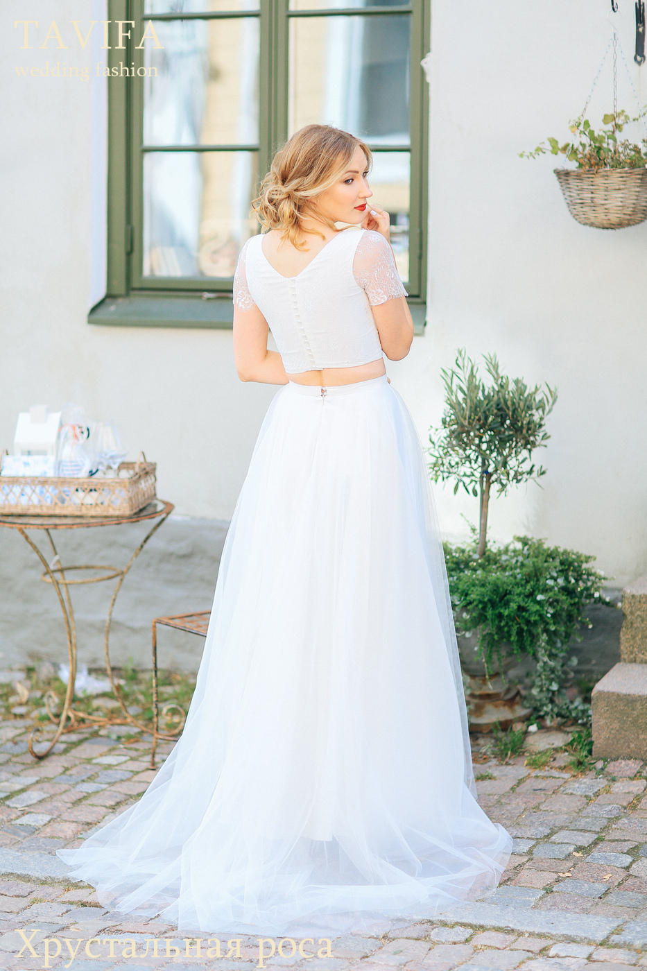 Свадебное платье "Хрустальная роса"