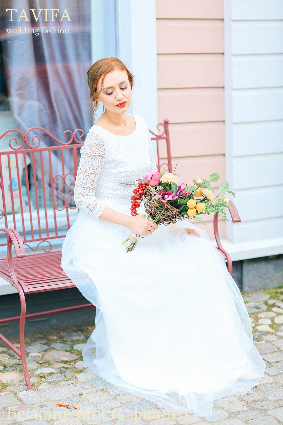 Свадебное платье "Бесконечность фианита"