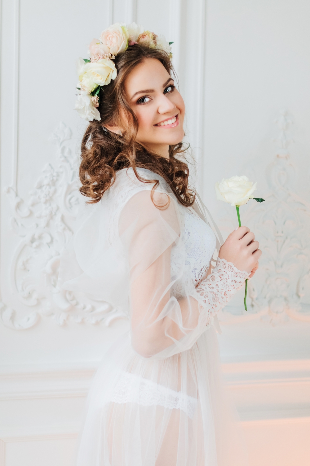 Будуарное платье "Венецианская нега"