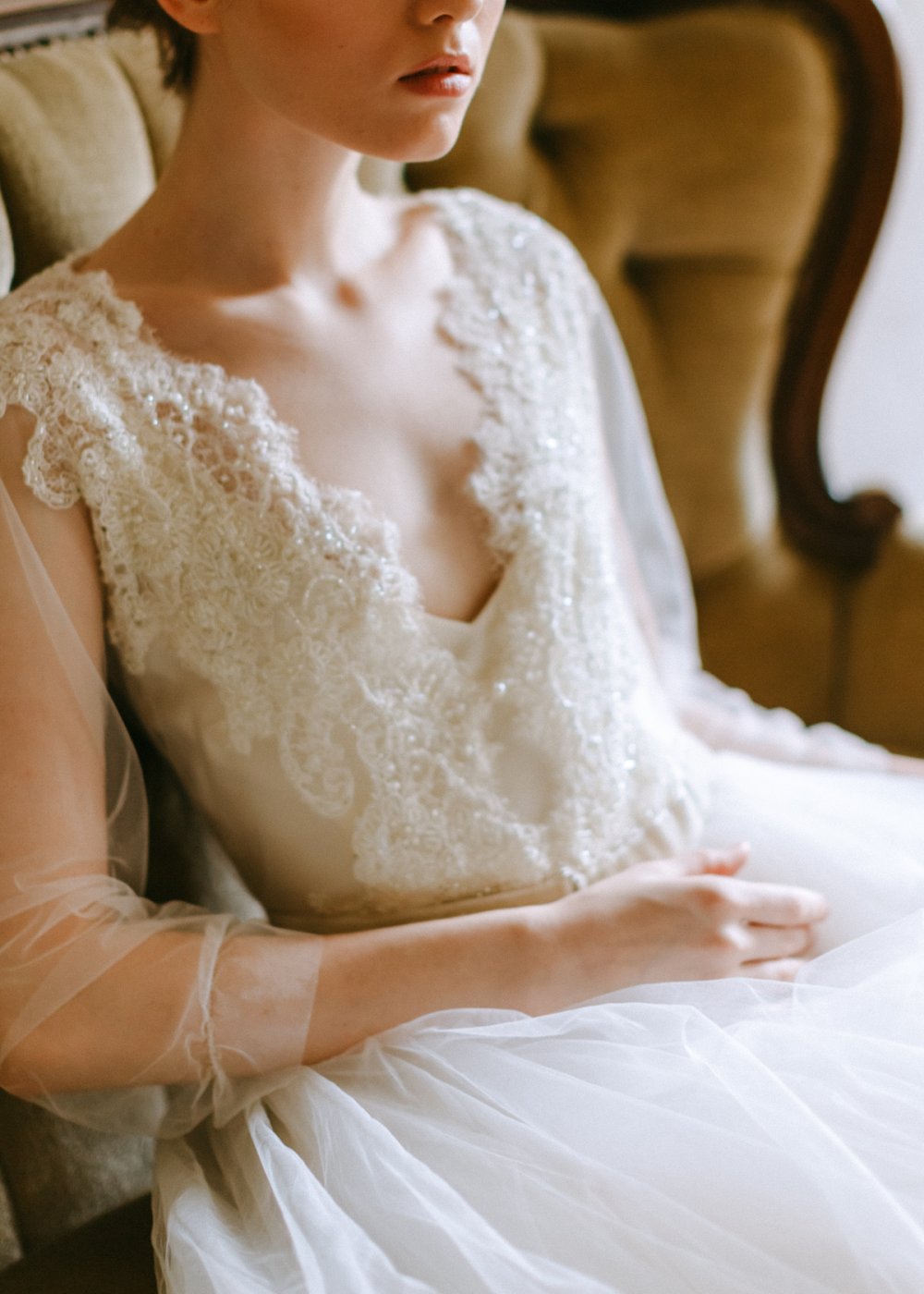 Будуарное платье