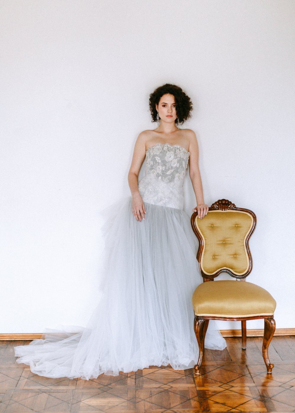 Платье "Steel Grey"