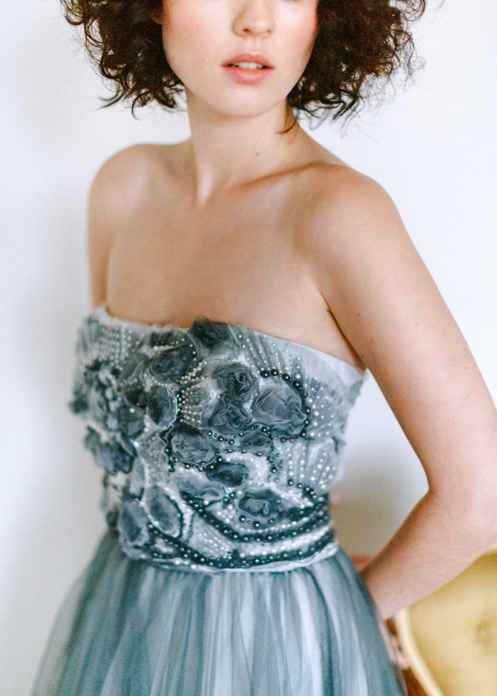 Свадебное платье "Dark Aquamarine"