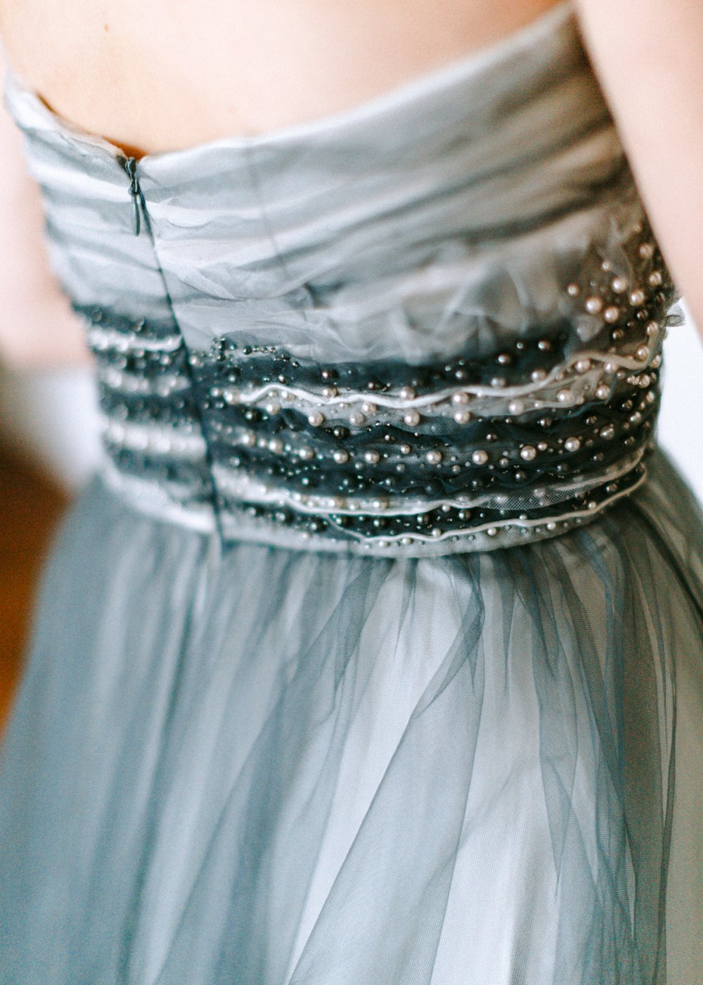 Свадебное платье "Dark Aquamarine"