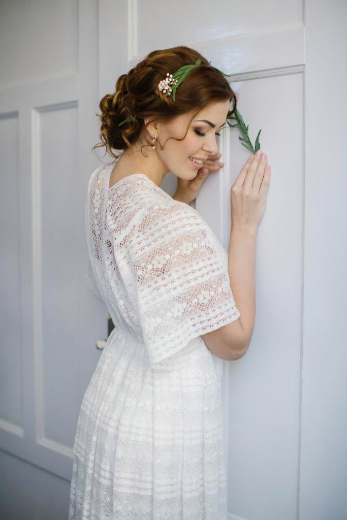 Кружевной халатик для утра невесты
Индивидуальный пошив