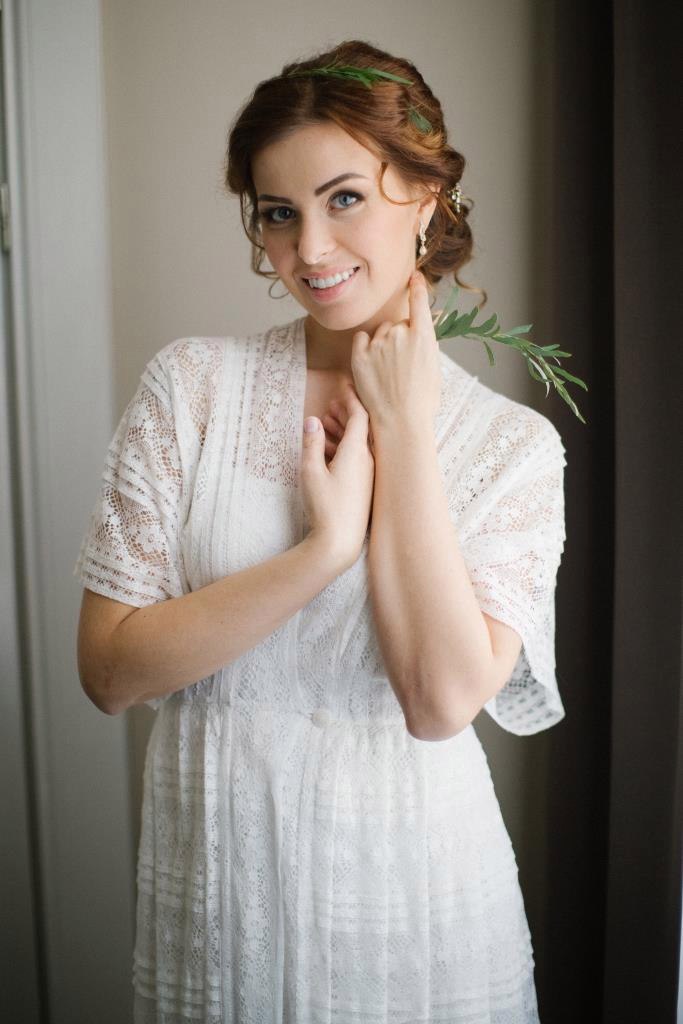 Кружевной халатик для утра невесты
Индивидуальный пошив