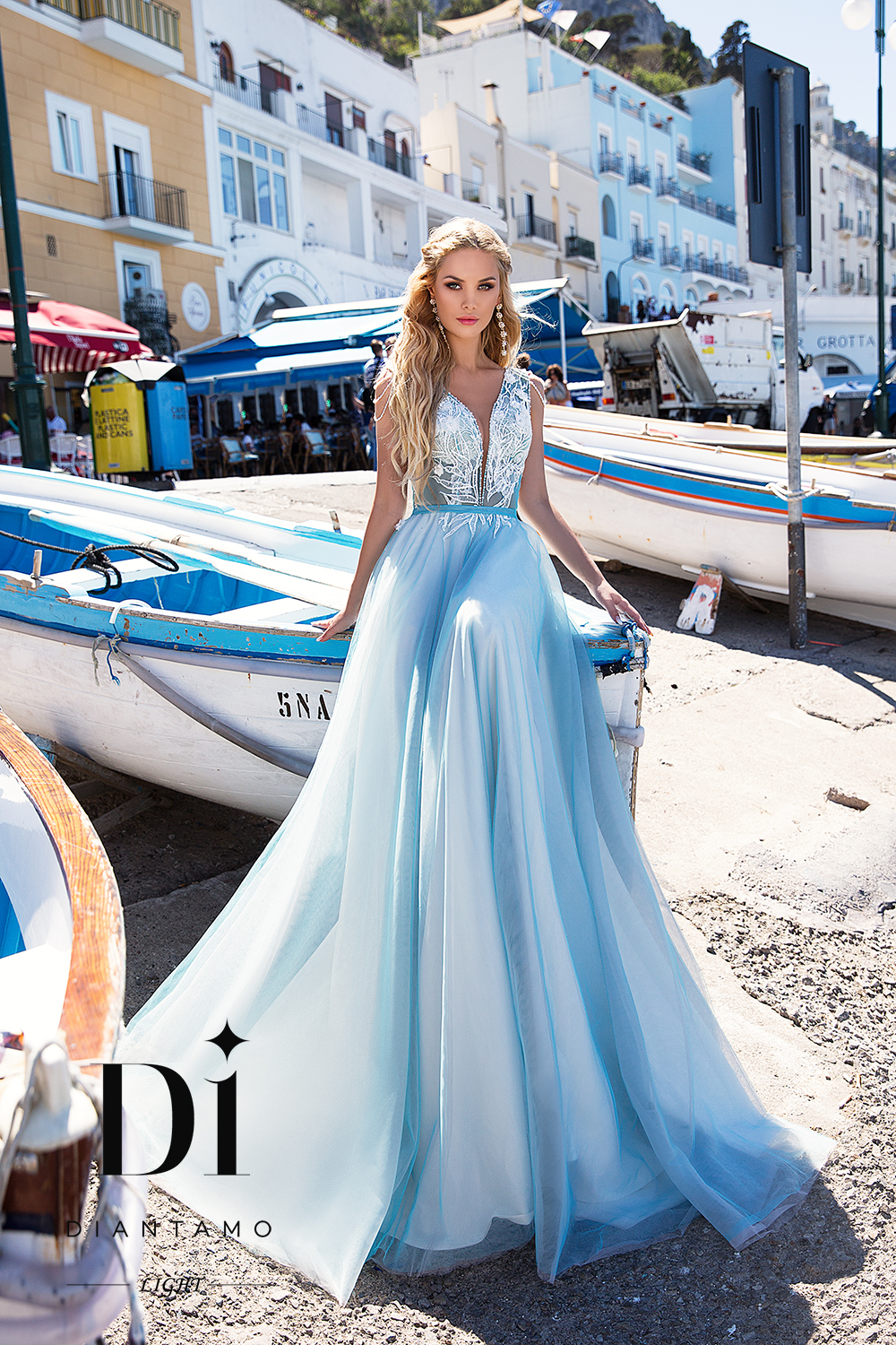 модель SELENA. арт.425. цвет: айвори, голубой, пепельный.