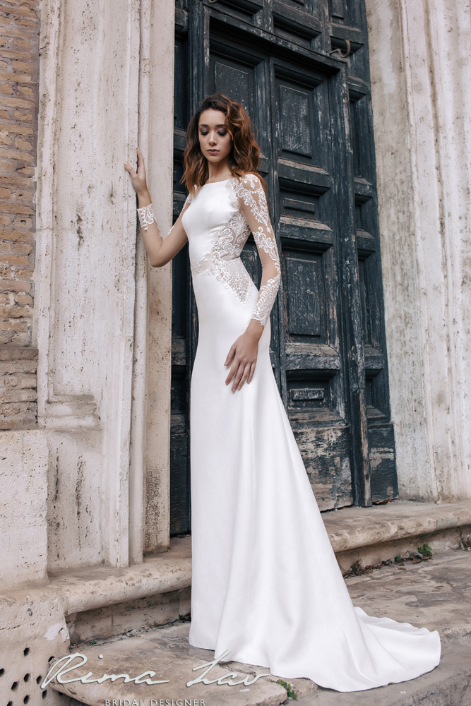 Ультрамодное свадебное платье Шер (молочное) от RimaLav!