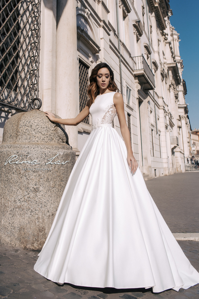 Ультрамодное Свадебное платье Хайди (молочное) от RimaLav!