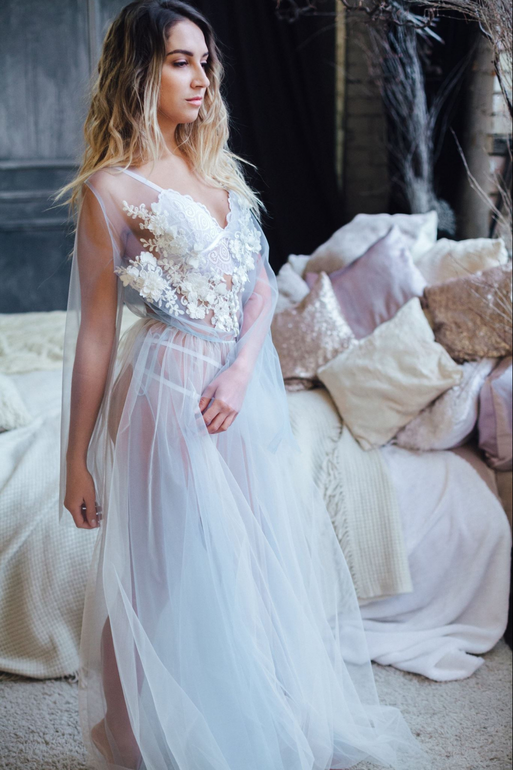 RARE BRIDAL ROBE - Morning bride