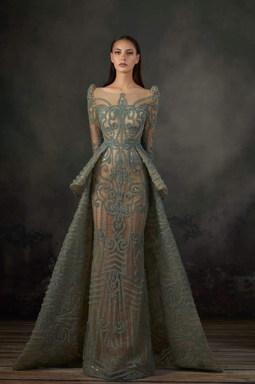 Вечернее платье MissakiCouture. Продажа в шоу-руме.