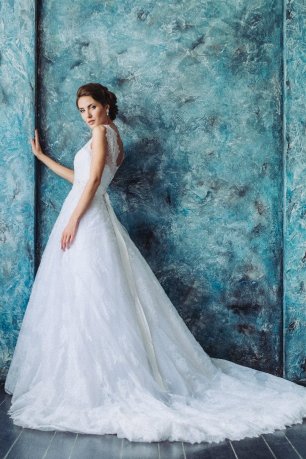 роскошное кружевное платье