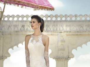 Элегантный свадебный образ