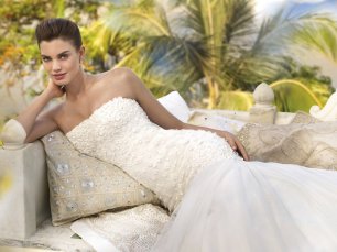 Потрясающее платье невесты силуэта Рыбка