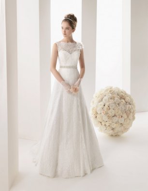 Кружевное свадебное платье TWO by Rosa Clara