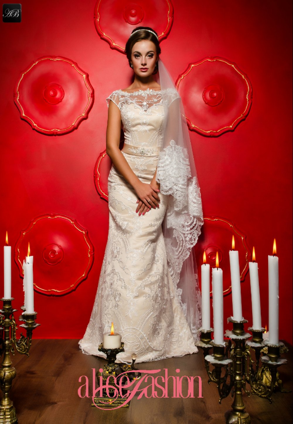 Свадебное платье Alice Fashion, Новая коллекция 2015, модель: W15-055