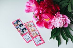 Фотополоски в тематике свадьбы Марии и Владимира