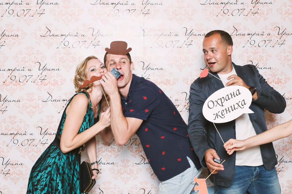 Веселая фотобудка на свадьбу в Самаре Тольятти