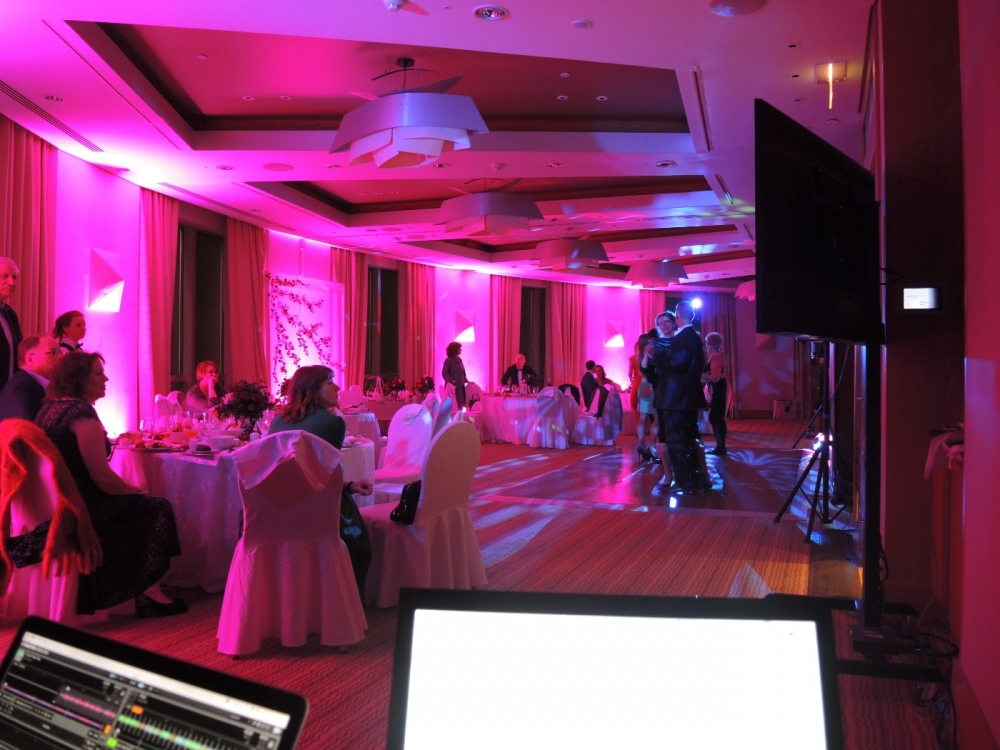 Световое и видео оборудование.