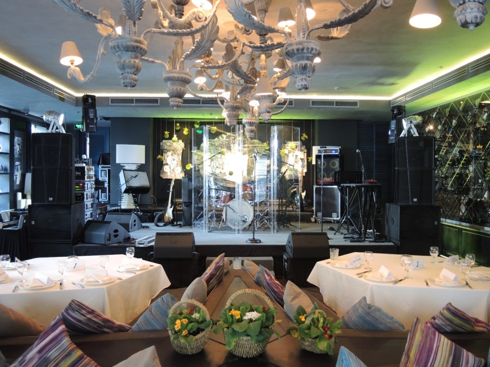 Звуковое оборудование.