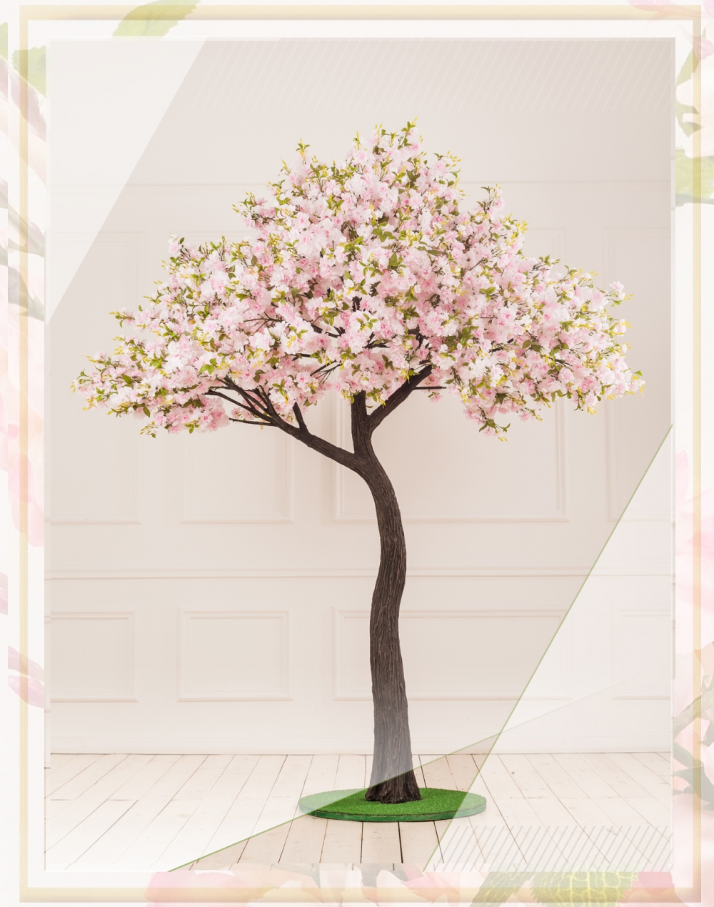 Искусственное дерево в аренду "Таффи"