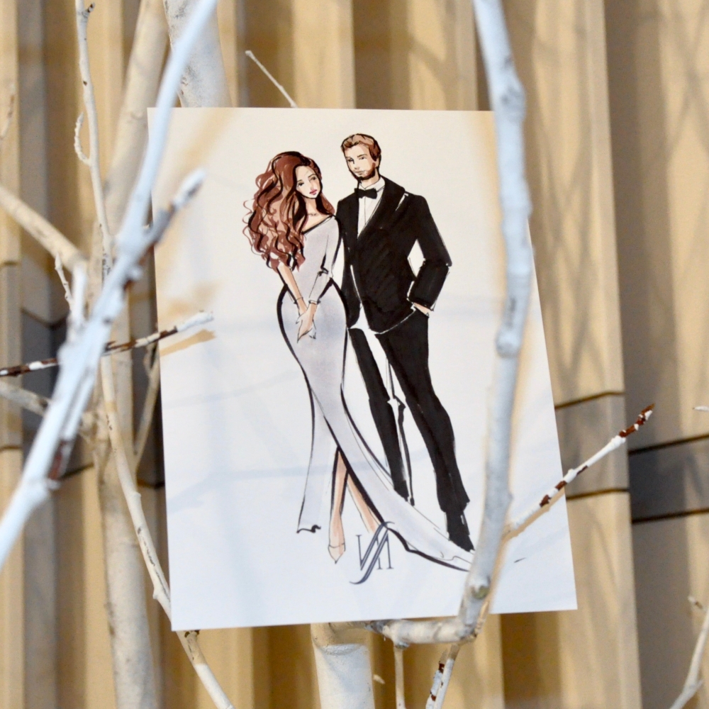 Свадебный скетч