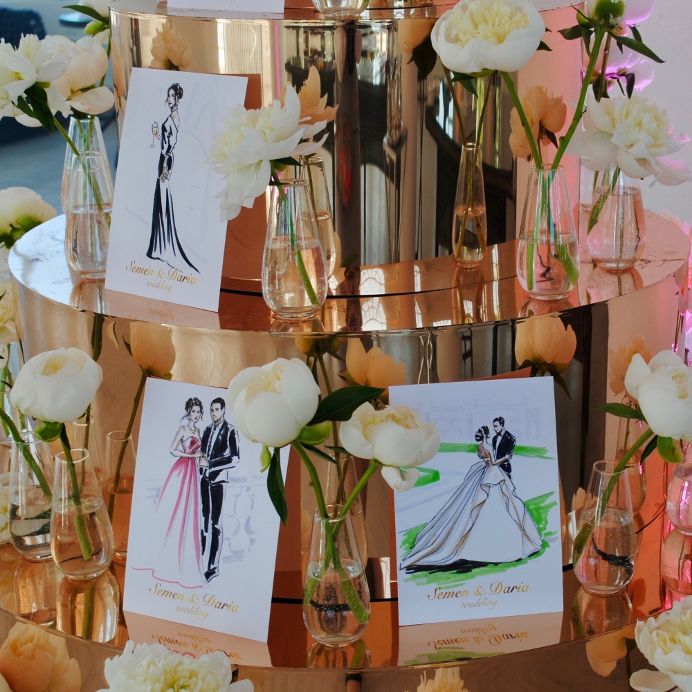 Свадебный скетч