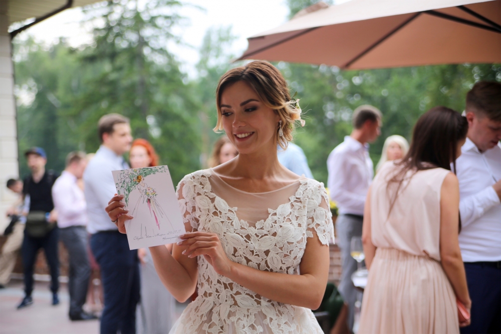Свадебный скетч