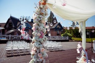 Свадебная церемония на террасе