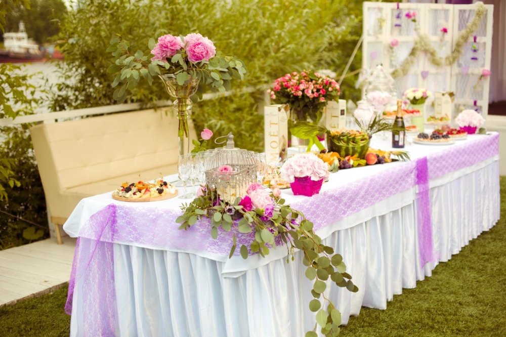 Приветственный фуршет на Серном острове