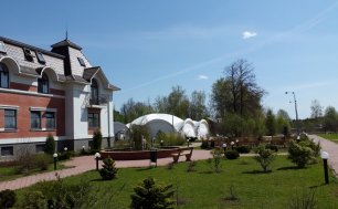 Шатер арочный, 400 кв м