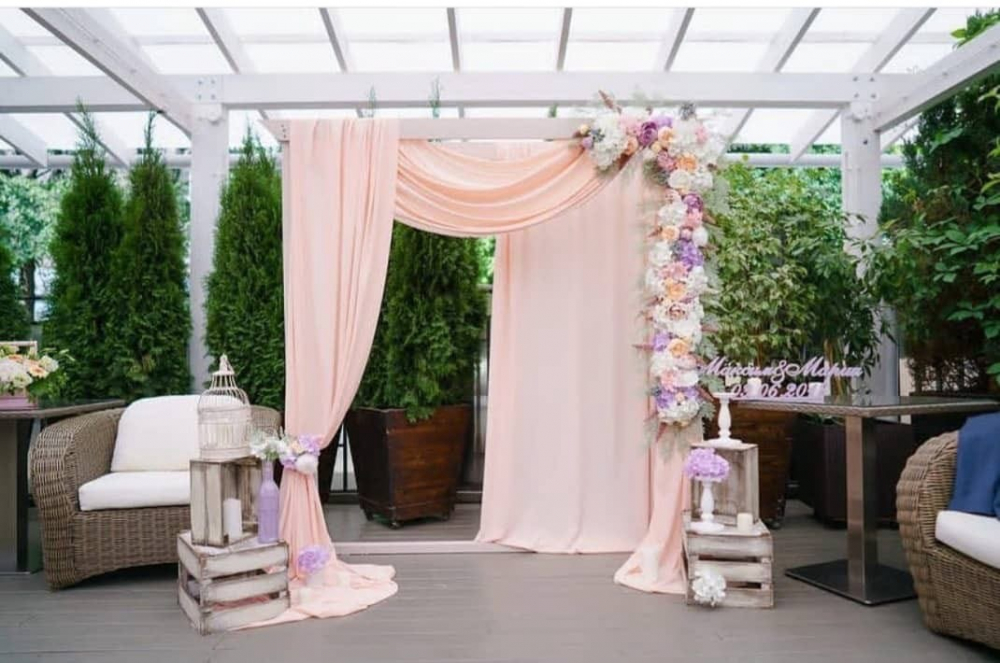 Регистрация на террасе