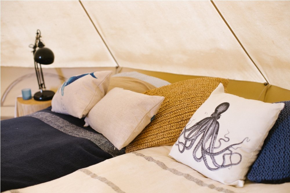 Уют в наших палатках.