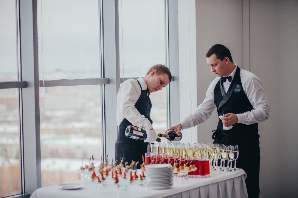 Свадебный фуршет в конференц-холле