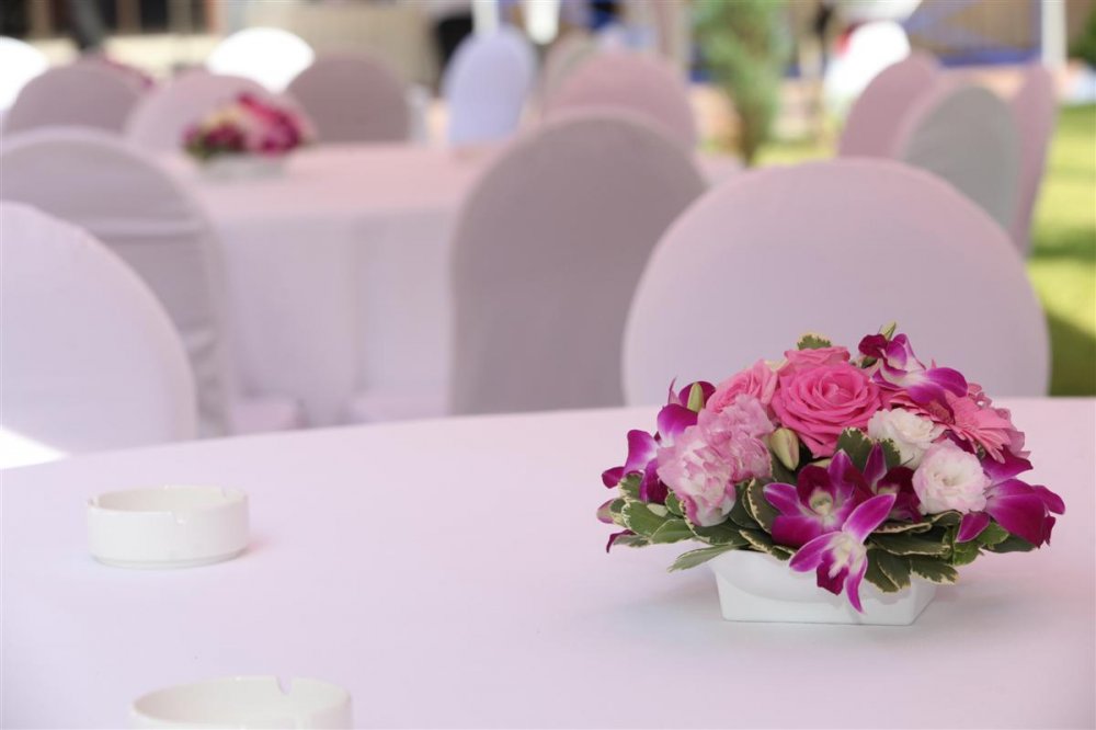 «Swissotel Красные Холмы» является одним из немногих пятизвездочных отелей, располагающих собственным парком. В теплое время года парк может стать прекрасным местом для организации приветственного коктейля или свадьбы под открытым небом 